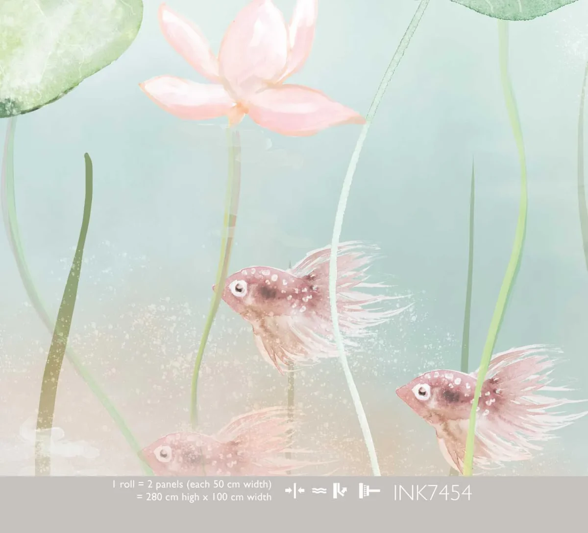 Kate & Andy Behang - Swan Pond (pink)
