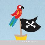 Kate & Andy Behang - Pirates (blue)