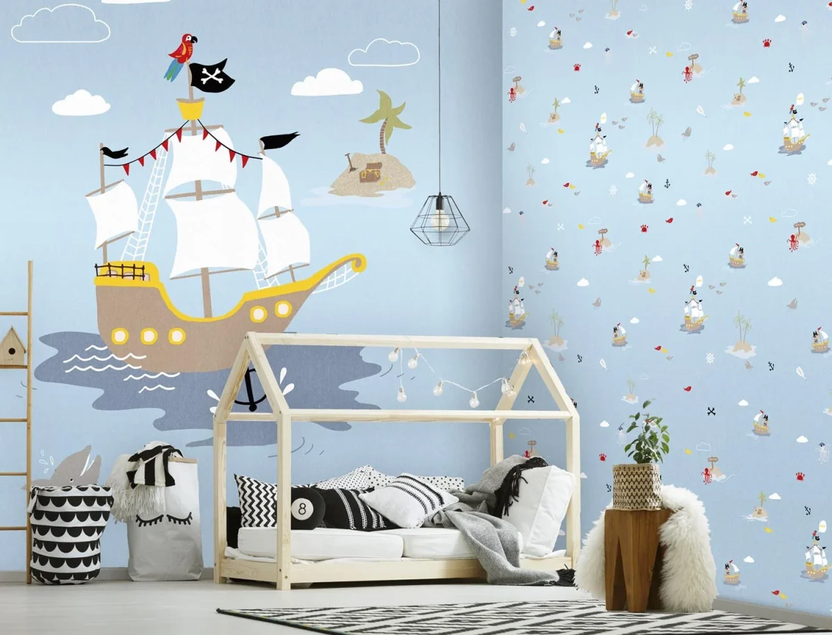 Kate & Andy Behang - Little Pirates (blue)
