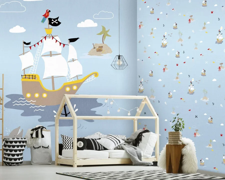 Kate & Andy Behang - Little Pirates (blue)