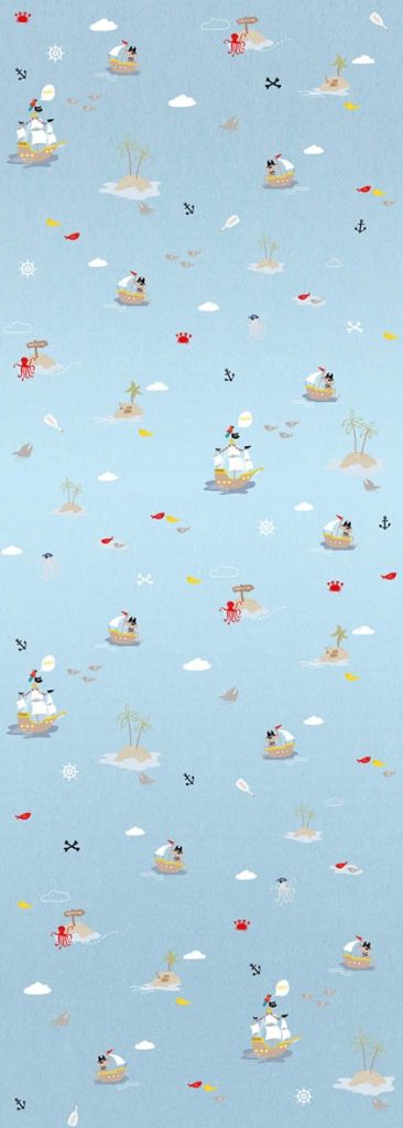Kate & Andy Behang - Little Pirates (blue)