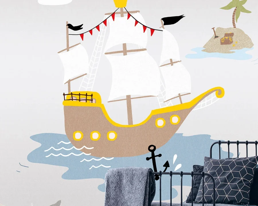 Kate & Andy Behang - Pirates (gray)