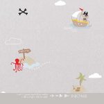 Kate & Andy Behang - Little Pirates (gray)