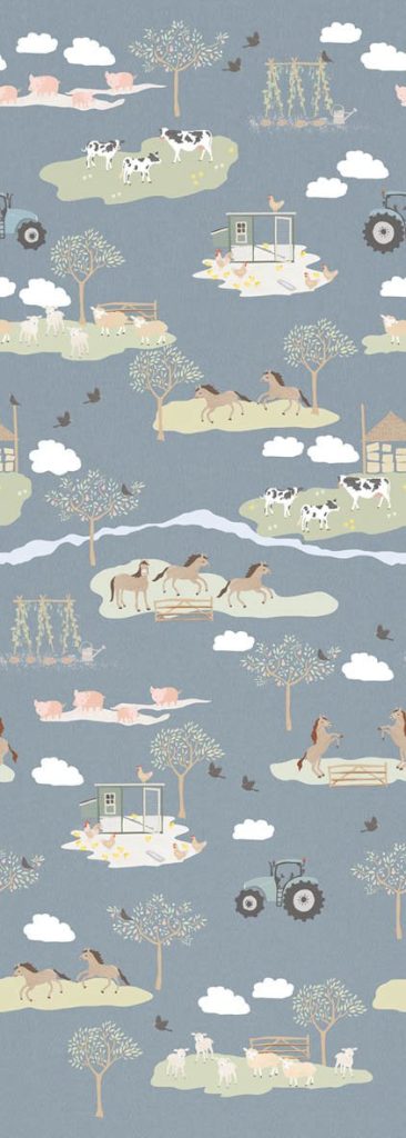 Kate & Andy Behang - On The Farm (blue)