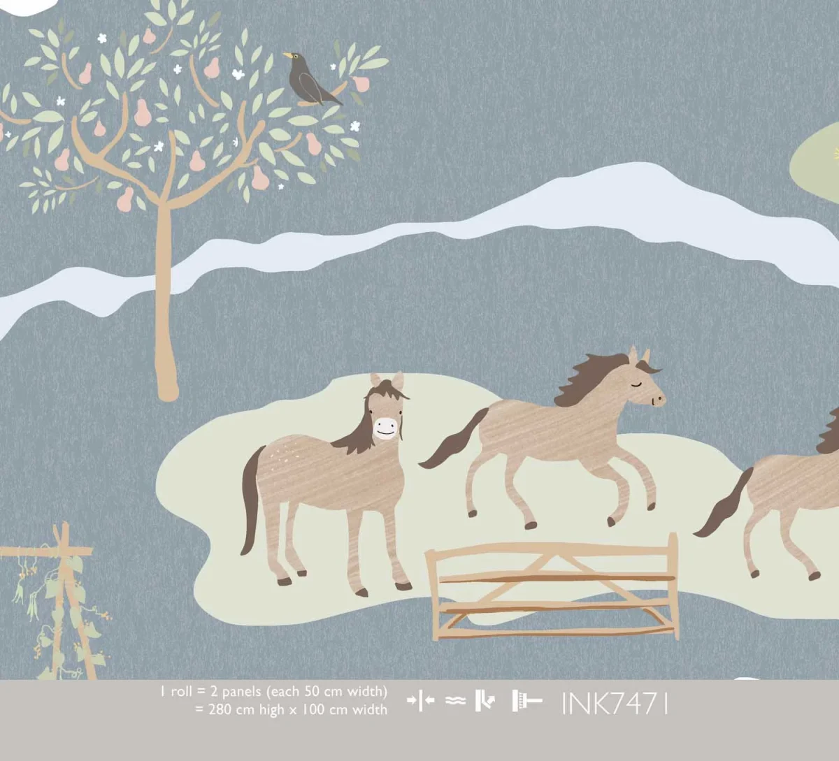 Kate & Andy Behang - On The Farm (blue)