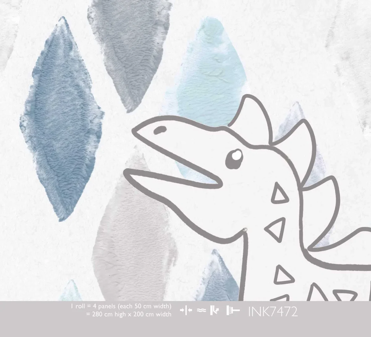 Kate & Andy Wallpaper - Dino Wall