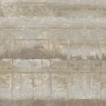 Lower East Side design shown flat, weathered concrete bands in beige, grey and gold