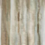 Motif Seattle à plat, veinage blanchi vertical beige et vert d'eau doux