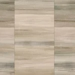 Motif Copenhagen à plat, bandes verticales crème, beige et brun chaud