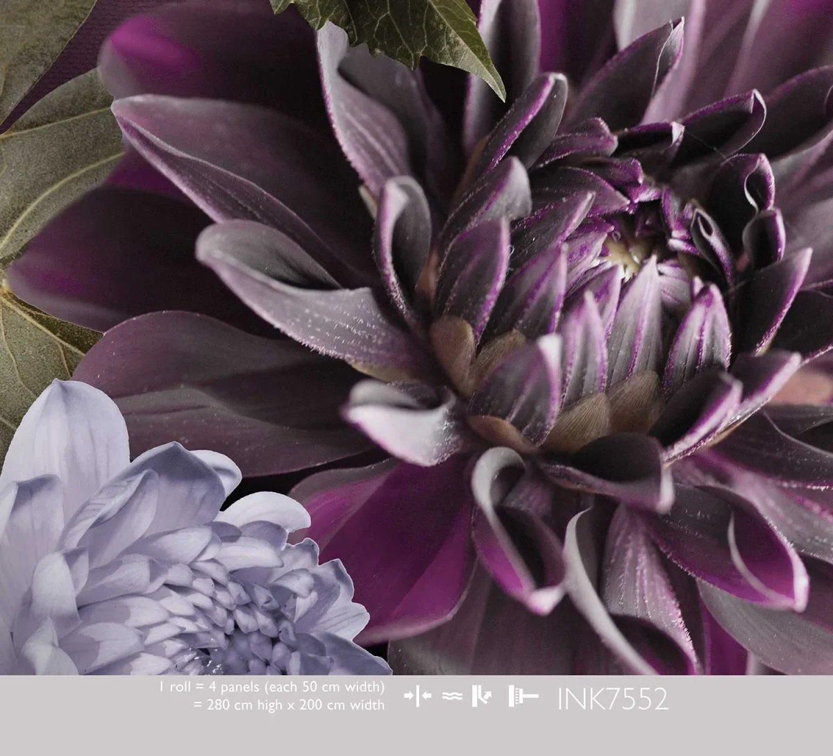Floral Utopia Papier peint - Midsummer Dark