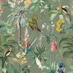 Floral Utopia Behang - Tropical Winter