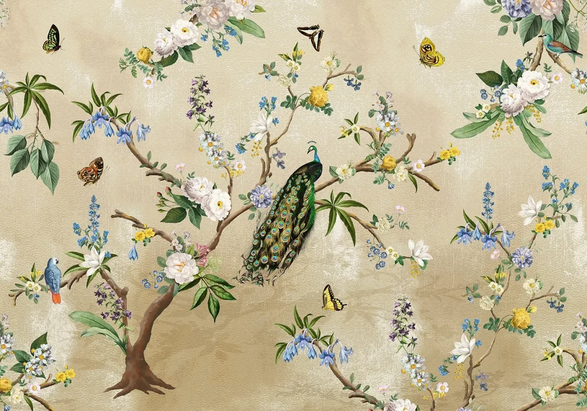 Floral Utopia Behang - Secret Garden