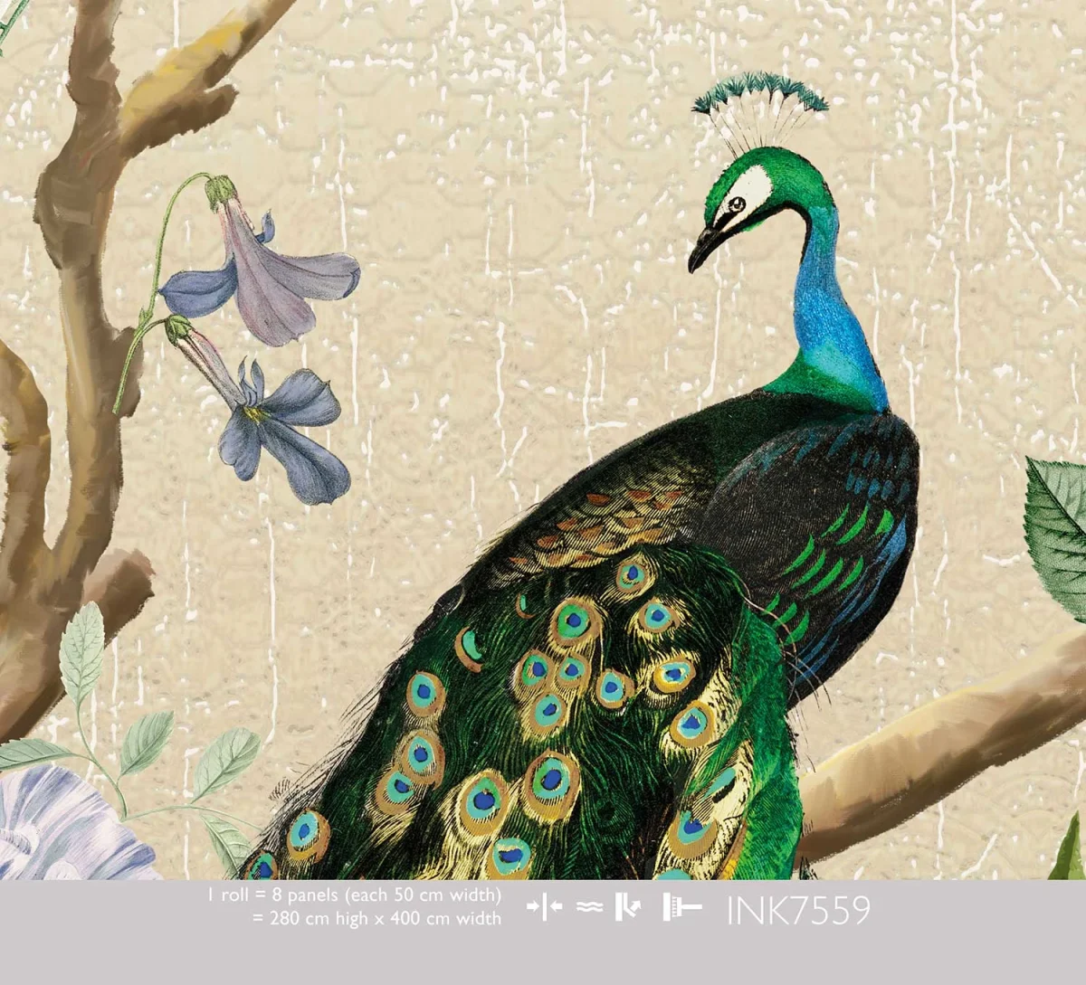 Floral Utopia Behang - Secret Garden