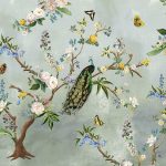 Floral Utopia Wallpaper - Secret Garden Turquoise