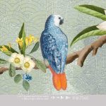 Floral Utopia Wallpaper - Secret Garden Turquoise