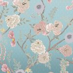 Floral Utopia Behang - Tea Garden Afternoon