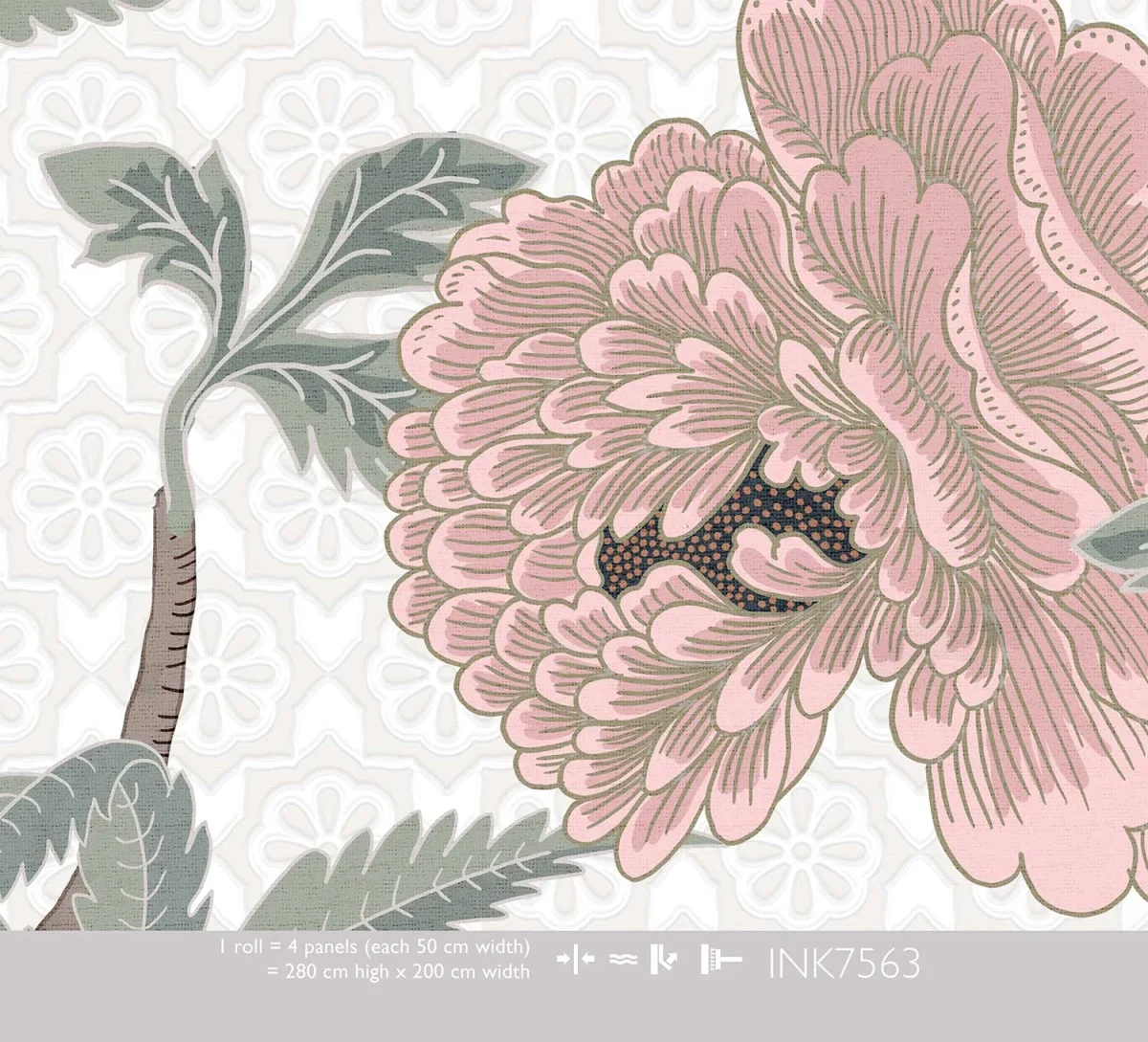 Floral Utopia Behang - Tea Garden Sunrise