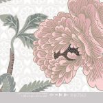 Floral Utopia Behang - Tea Garden Sunrise