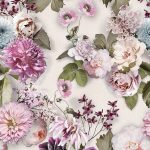 Floral Utopia Wallpaper - Sunny Morning