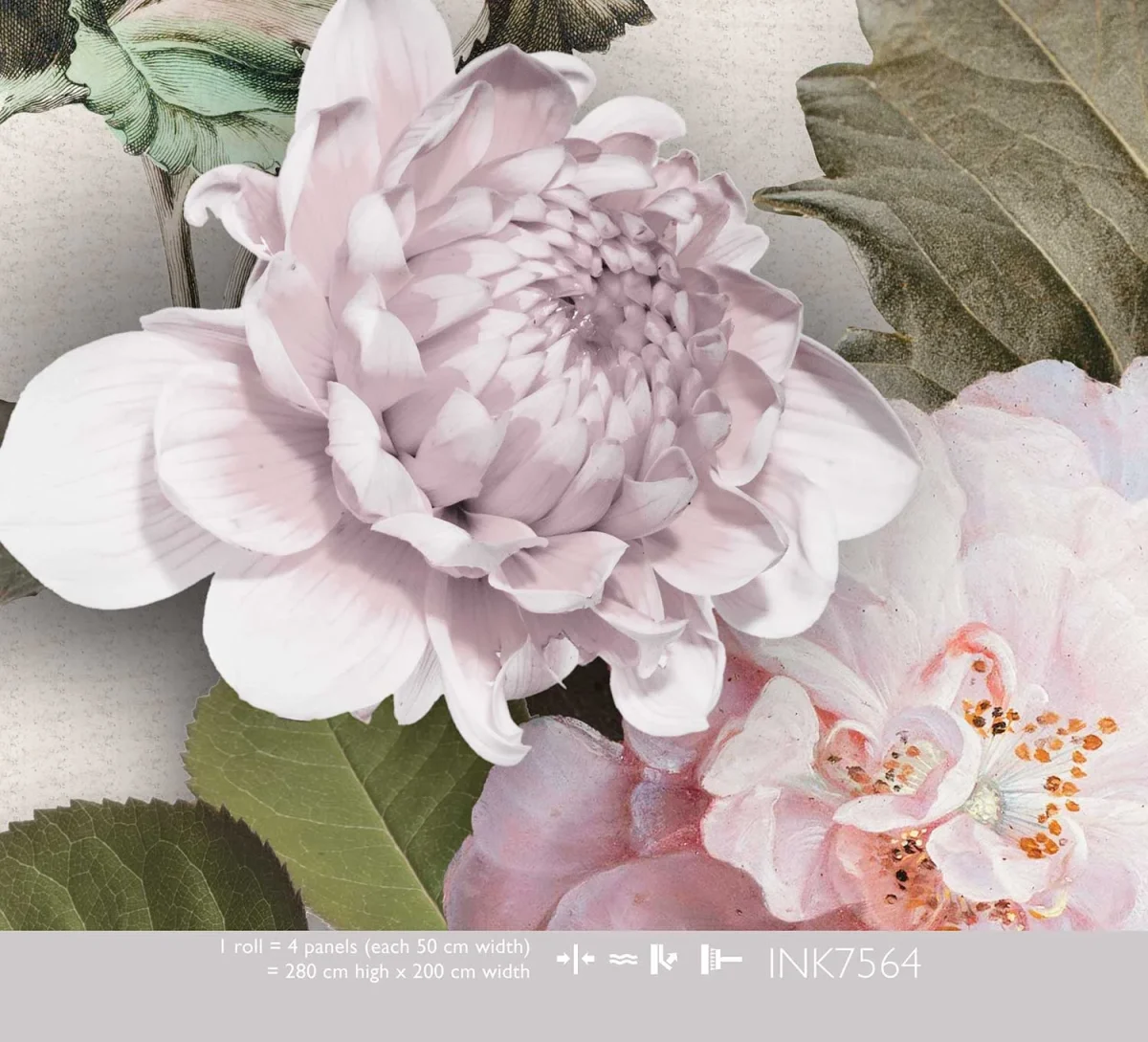 Floral Utopia Behang - Sunny Morning