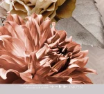 Detail van het vliesbehang INK7567