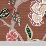 Floral Utopia Wallpaper - Pomegranate Butterscotch