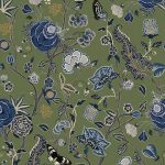 Floral Utopia Wallpaper - Pomegranate Moss