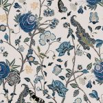 Floral Utopia Wallpaper - Pomegranate Blue