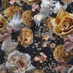 Floral Utopia Behang - Lush Heritage Dark