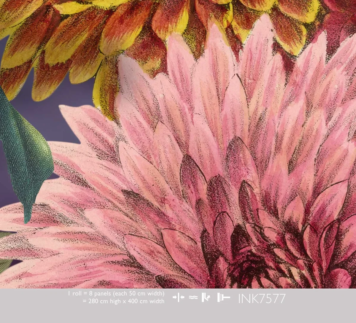 Floral Utopia Behang - Eden Colors