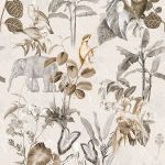 Floral Utopia Wallpaper - Luang Prabang Neutral