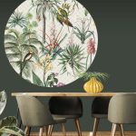 Floral Utopia Behang - Tropical Morning