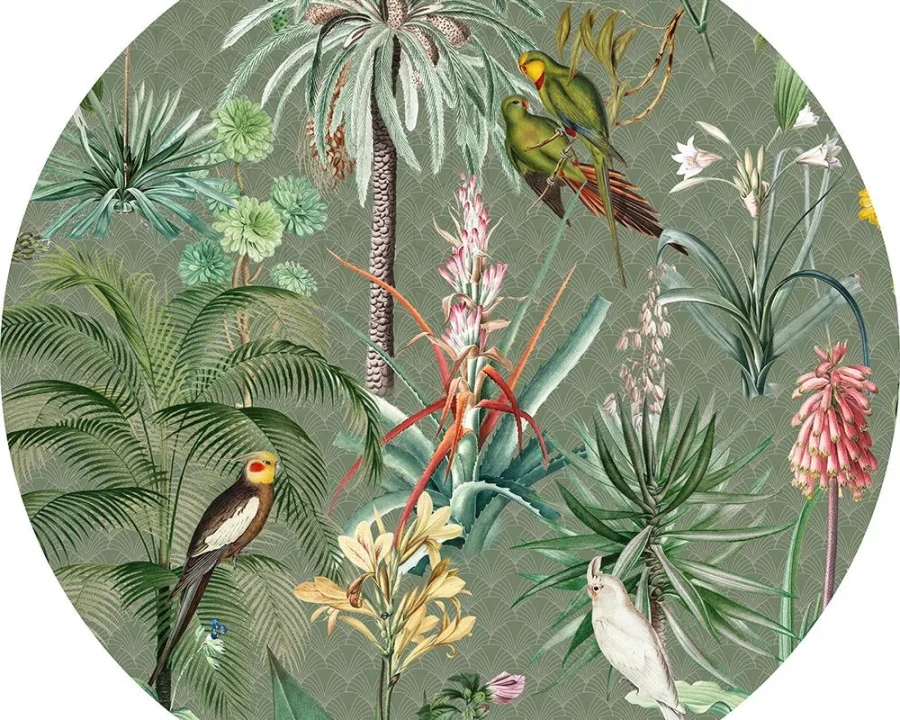 Floral Utopia Tapete - Tropical Winter