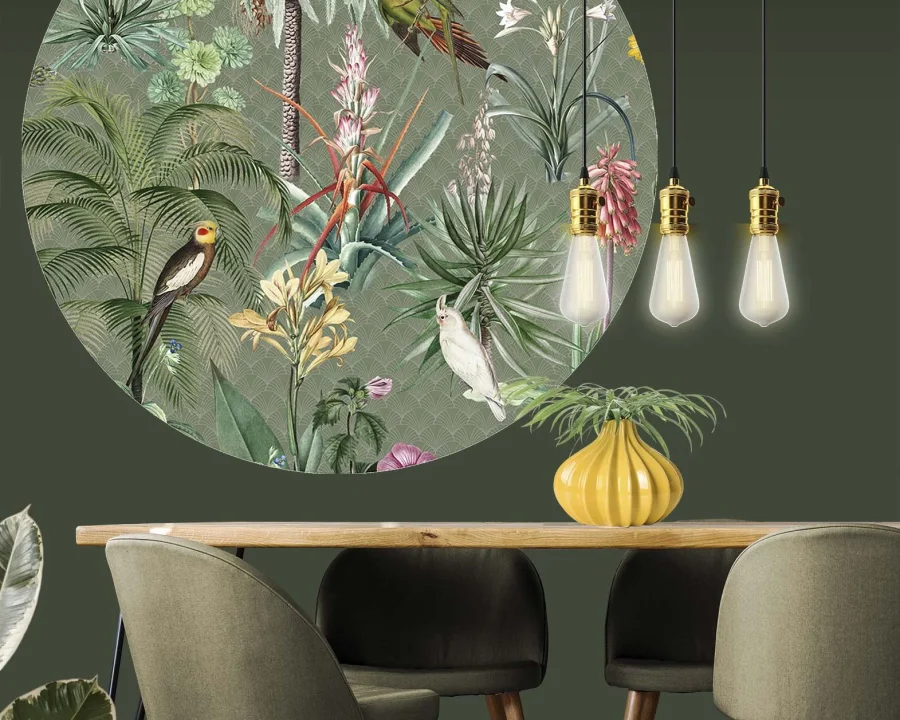 Floral Utopia Tapete - Tropical Winter