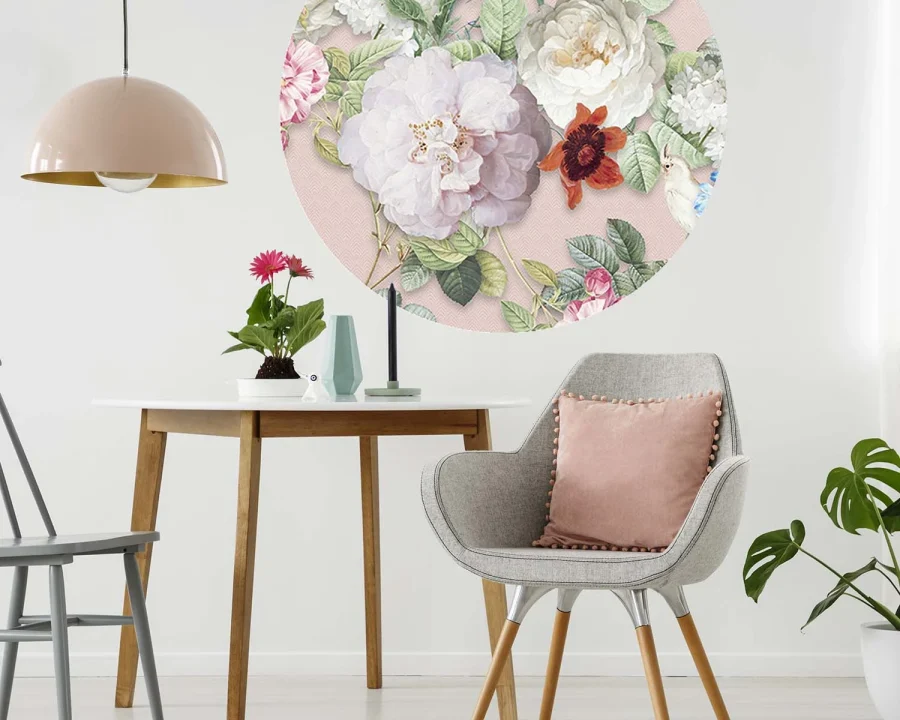 Floral Utopia Tapete - Sweet Rosa Pink