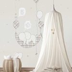 Kinderbehang Elephant In The Room, Sand