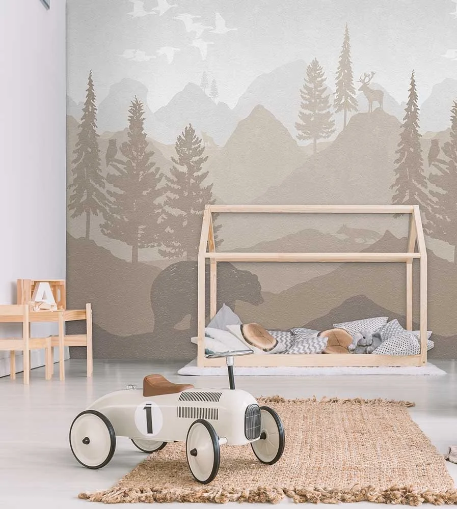 Kindertapete Wanderlust, Sand