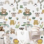 Kinderbehang Jungle Party