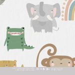 Kinderbehang Jungle Party