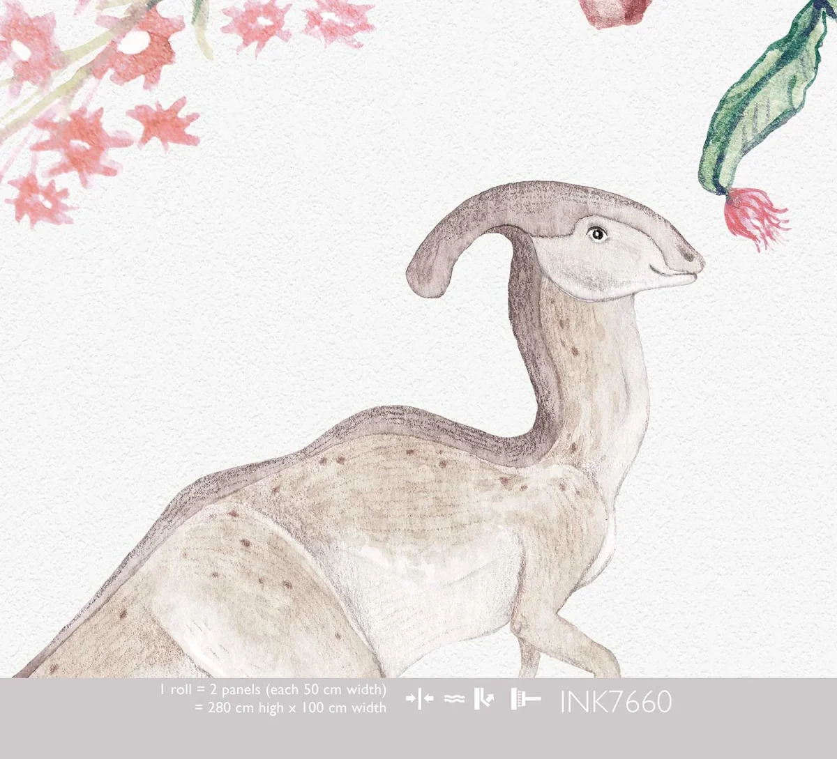 Kids Wallpaper Dino Tour, Pastel