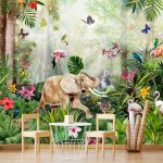 Kinderbehang Jungle Dance