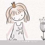 Kinderbehang Fairytale Girl