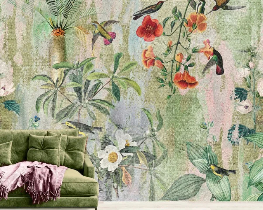 Amazonia Green - Behang
