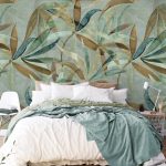 Flowing Leaves Multi - Wallpaper