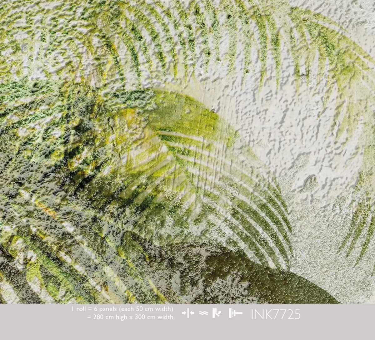 Walk In The Jungle Green - Behang