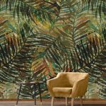 Palm Leaf Love - Wallpaper