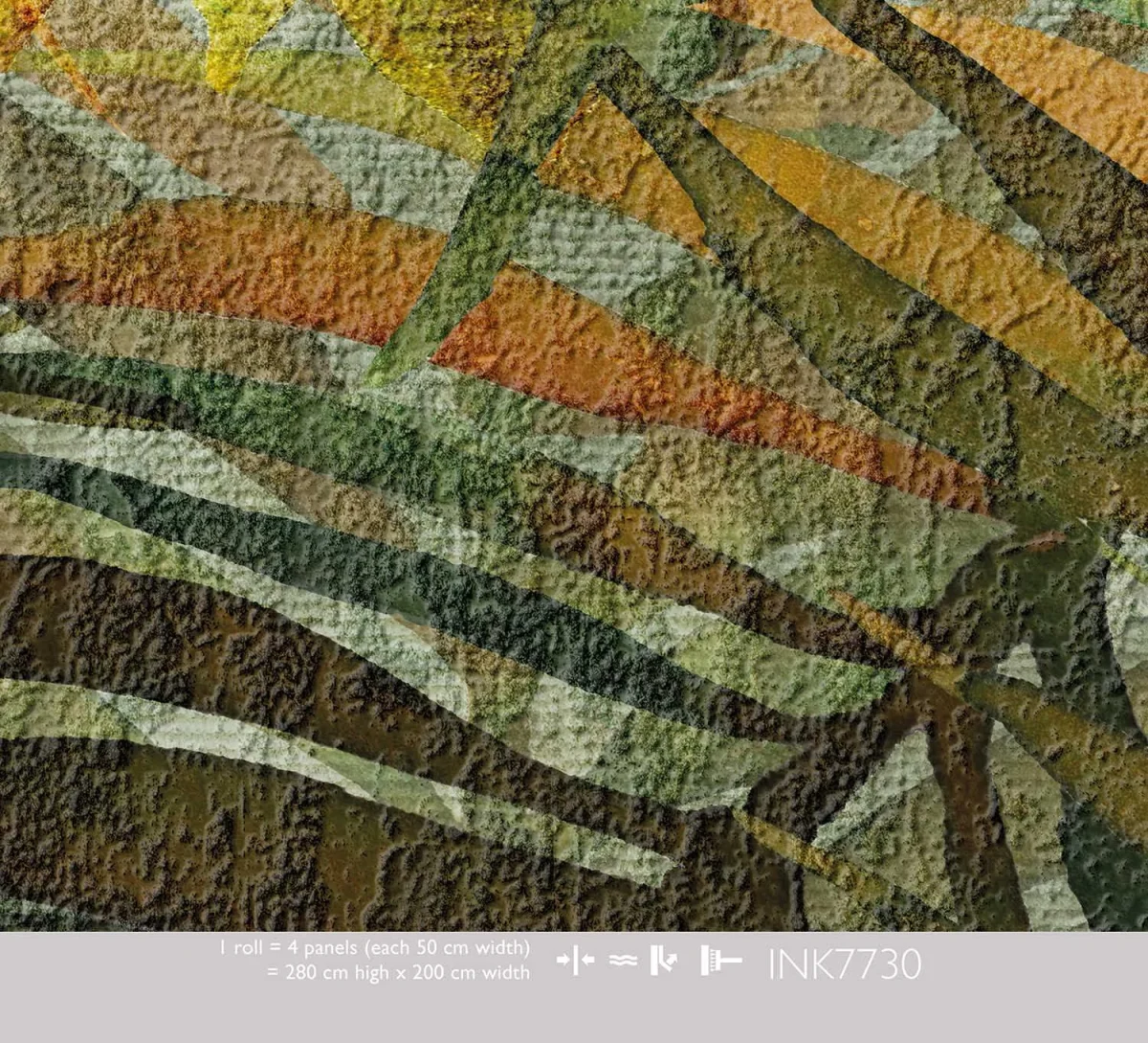 Palm Leaf Love - Papier peint