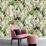 Forest Dream Green - Behang