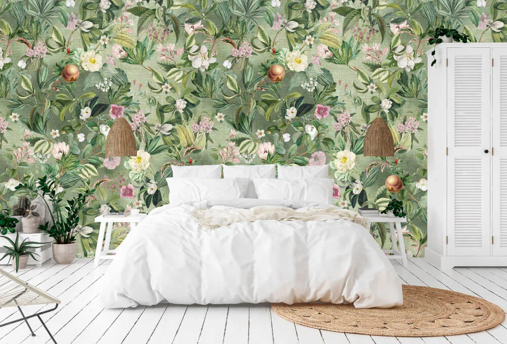 Romantic Nature Moss - Tapete