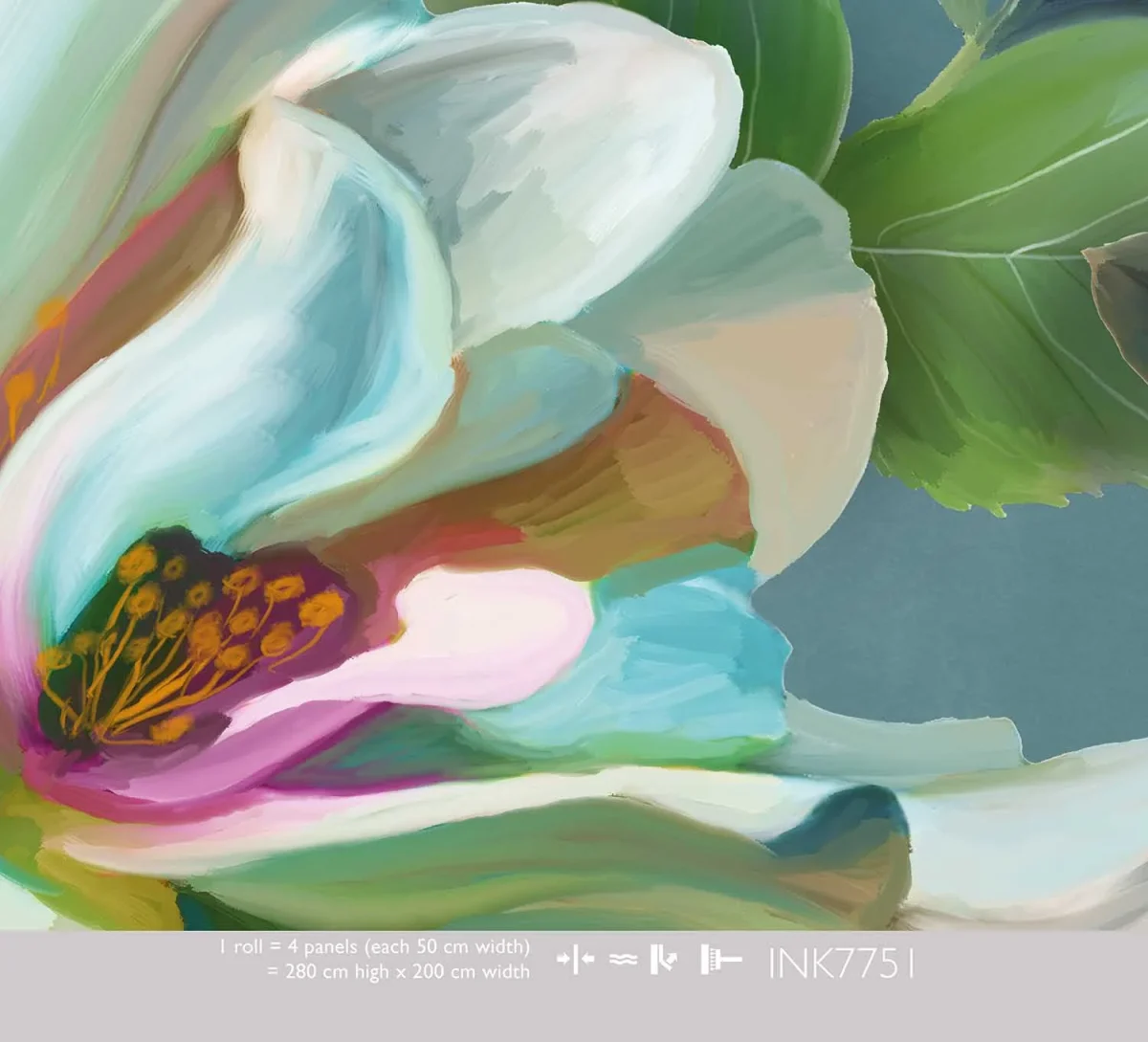 Gouache Garden - Papier peint